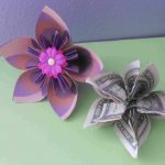 Origami Kusudama Flower How To Make How To Make A Money Origami Kusudama Flower