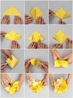 Origami Kusudama Flower How To Make Origami Kusudama Flower Ball Diy Crafts Pinterest Origami