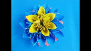 Origami Kusudama Flower How To Make Origami Kusudama Flower Origami Beautiful Flower