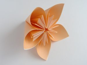 Origami Kusudama Flower How To Make Origami Kusudama Flower Youtube