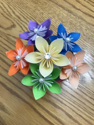 Origami Kusudama Flower My Desk Plant Kusudama Flowers Instructions Httpswww