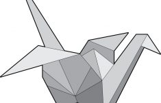 Origami Paper Crane Origami Paper Crane Royalty Free Vector Image Vectorstock