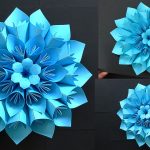 Origami Paper Flowers Diy Giant Paper Flower How To Make A Paper Flower Origami Flower