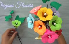 Origami Paper Flowers Making Paper Flowers Step Step Origami 3d Gifts