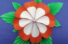 Origami Paper Flowers Origami Paper Flower Easy With Colors Paper Diy Paper Flowers