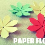 Origami Paper Flowers Paper Flower Tutorial Origami Easy Youtube