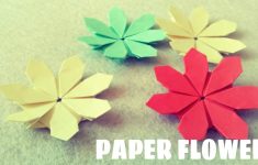 Origami Paper Flowers Paper Flower Tutorial Origami Easy Youtube