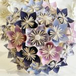 Origami Paper Flowers Paper Flowers Bouquet Origami Bridal Stationary Uk Rustic Romantic