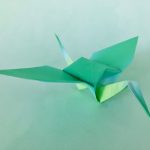 Origami Paper Pattern Easy Origami Crane Instructions