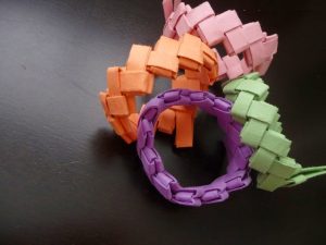 Origami Projects Craft Ideas Origami Bracelet Art Projects Craft Ideas