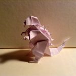 Origami Projects Craft Ideas Origami Godzilla Art Projects Craft Ideas