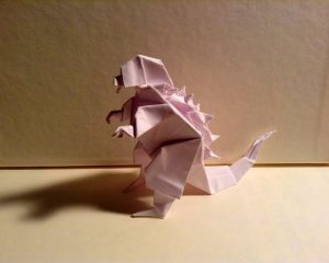 Origami Projects Craft Ideas Origami Godzilla Art Projects Craft Ideas