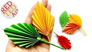 Origami Projects Decoration Easy Paper Leaf Great Fall Room Decor Diy How To Make A Paper
