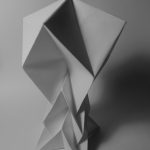 Origami Sculpture Architecture Colapso Con Ngulos A 45 Origami 3 In 2019 Pinterest Paper