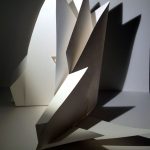 Origami Sculpture Architecture Paper Structure Paper Art 3 D Paper Structure Paper Folding