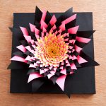 Origami Sculpture Art 3d Papercraft Flower Art An Intricate Paper Sculpture 9 Steps