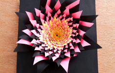 Origami Sculpture Art 3d Papercraft Flower Art An Intricate Paper Sculpture 9 Steps