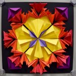 Origami Sculpture Art Art With Mrs Nguyen Gram Radial Paper Relief Sculptures 5th