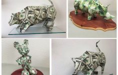 Origami Sculpture Art Chad Daly Money Sculpture And Origami Mecenavie