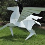 Origami Sculpture Art Lisle Il Morton Arboretum Origami Sculpture Heros Ho Flickr