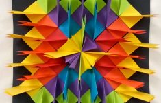 Origami Sculpture Art Radial Paper Relief Sculptures 4th5th Art Art Deas Art