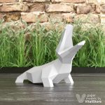 Origami Sculpture Diy Crocodile Papercraft Paper Sculpture Diy Gift