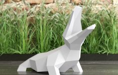 Origami Sculpture Diy Crocodile Papercraft Paper Sculpture Diy Gift