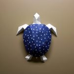 Origami Sculpture Diy Diy Paper Sculpture Kit Turtle