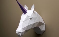 Origami Sculpture Diy Diy Paper Sculpture Kit Unicorn