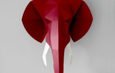 Origami Sculpture Diy Elephant Diy Kit Papercraft 3d Origami Paper Sculpture 3d Wall