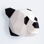 Origami Sculpture Diy Panda Animal Papershape