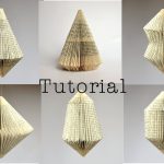 Origami Sculpture Tutorials Diy Tutorial For Folded Book Art Patterns For 6 Different Book