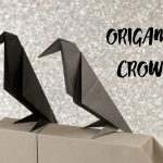 Origami Sculpture Tutorials Make An Origami Crow For Halloween