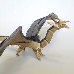 Origami Sculpture Tutorials Origami Dragon V1 Anh Dao Anh Dao Origami