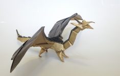 Origami Sculpture Tutorials Origami Dragon V1 Anh Dao Anh Dao Origami