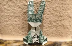 Origami Sculpture Tutorials Origami Money Bunny