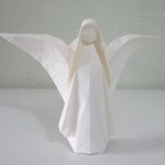 Origami Sculpture Tutorials Tutorial Nativity Angel Creator Max Hulme Youtube