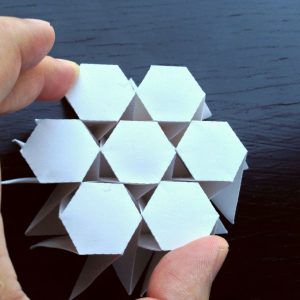 Origami Tessellations Hexagons 3d Tessellation Hexagon Twist Pinterest Pattern Origami