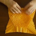 Origami Tessellations Hexagons Incrediblke Origami Stacked Hexagons Tessilation Time Lapse Youtube