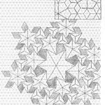 Origami Tessellations Pattern Arms Of Shiva Flagstone Version Crease Pattern Origami