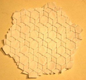 Origami Tessellations Pattern Folding A Flagstone Tessellation Origamijoel