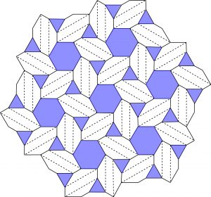 Origami Tessellations Pattern Joel Coopers Basket Weave Crease Pattern Origami Tessellations