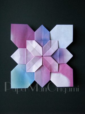 Origami Tessellations Pattern Shuzo Fujimotos Hydrangea Model