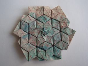 Origami Tessellations Tutorial Flagstone Tessellation Peter Keller Fold Your Own From Flickr