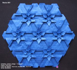 Origami Tessellations Tutorial Page Has Multiple Tessellation Tutorials Based On Both The Triangle