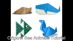 Origami Tutorial Animal Animal Origami 3d Gifts Part 2
