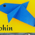 Origami Tutorial Animal Dolphin Diy Origami Tutorial Paper Folds Youtube