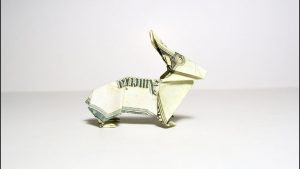 Origami Tutorial Animal Money Rabbit Origami Animal Dollar Tutorial Diy Folded No Glue And Tape