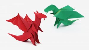 Origami Tutorial Animal Origami Dragons Video And Diagrams Jo Nakashima