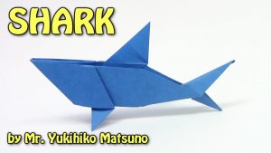 Origami Tutorial Animal Origami Shark Mr Yukihiko Matsuno Origami Easy Tutorial Youtube